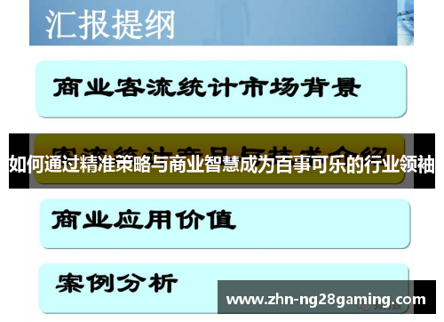 如何通过精准策略与商业智慧成为百事可乐的行业领袖