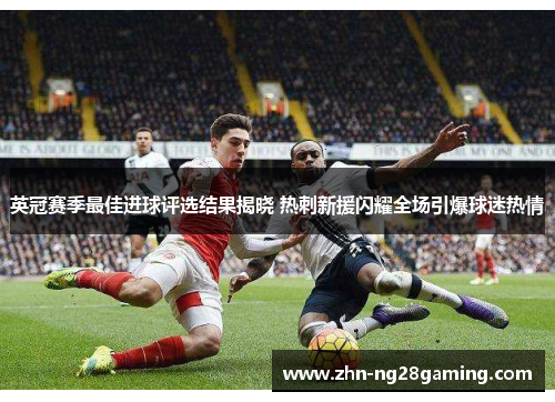 英冠赛季最佳进球评选结果揭晓 热刺新援闪耀全场引爆球迷热情